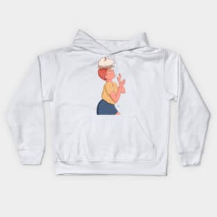 Chicken Lady Kids Hoodie